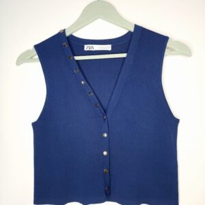 Vest punto sin mangas, Zara