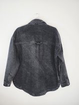 Chaqueta negra denim - Image 2